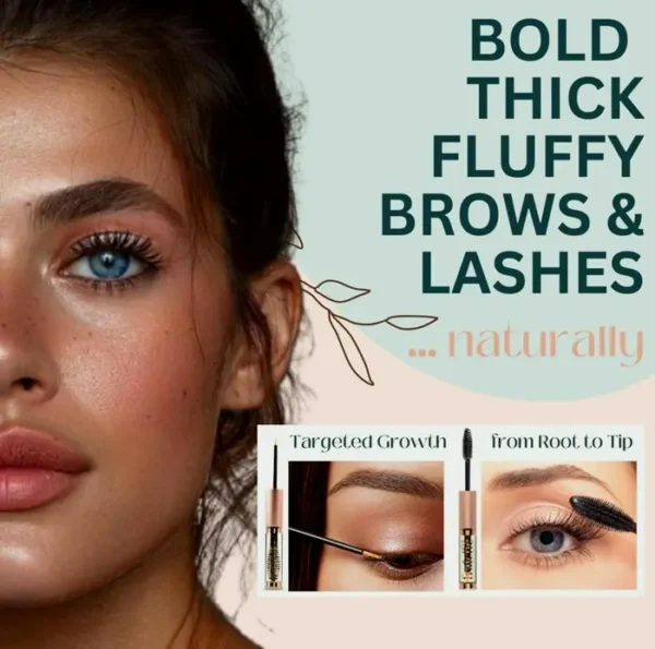 Organic Oil with Brush (2oz) for Eyebrows