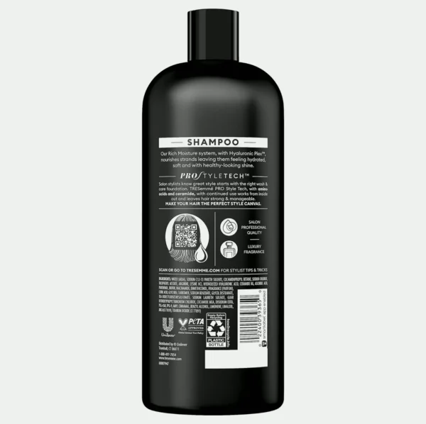 Tresemmé Moisture Rich Shampoo   3-Pack  for Dehydrated Hair