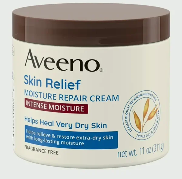 Aveeno's Intense Moisture Repair Cream with Triple Oat & Shea