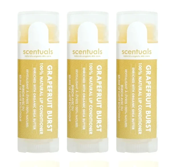 Lip Balm Set of 3 - Cocoa Butter Enriched