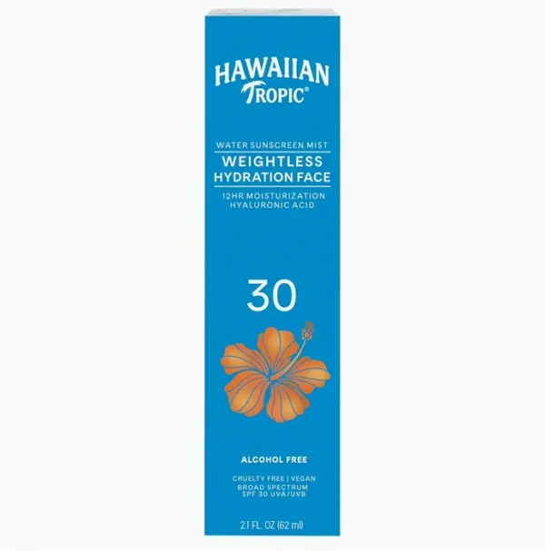 Hawaiian Paradise Hydrating Face Spray SPF 30, 2.1oz