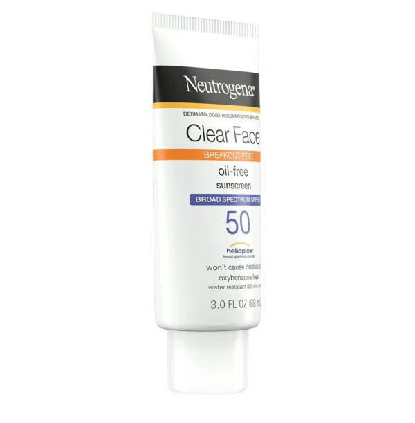 Neutro Clear Face Sunblock SPF 50, For Acne-Prone Skin, 3 fl. oz