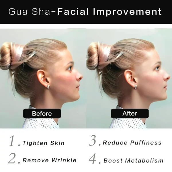 Obsidian Gua Sha Facial Tool