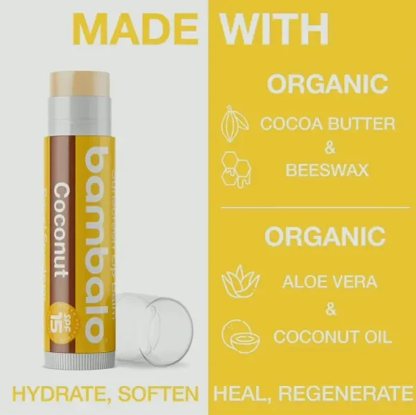 Four-Pack Tropical SPF 15 Lip Balm - Natural Components