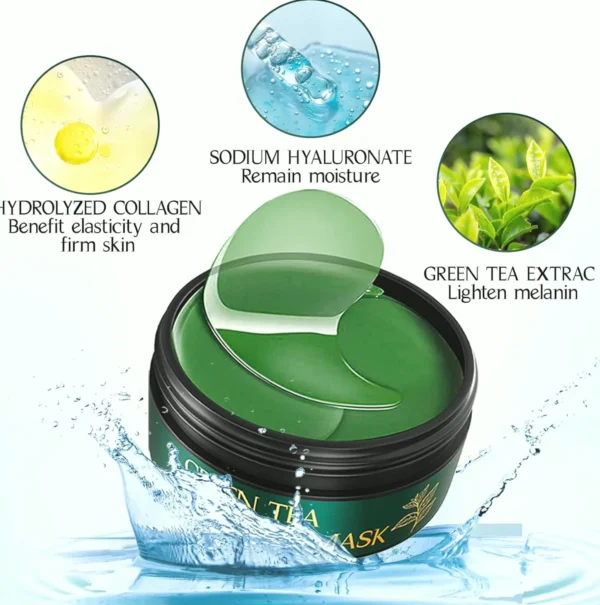 Tiepetly Under Eye Masks, Green Tea Infused