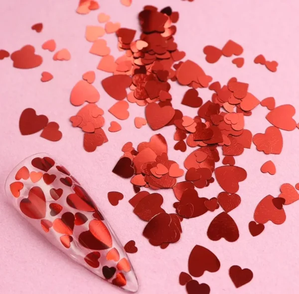Love Art Sequins Kit 12 Grids Love Design