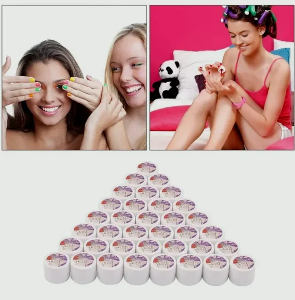 Thirty-Six Shades UV Nail Kit Including Brush