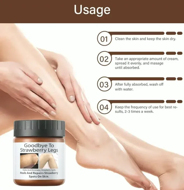 Strawberry Legs Treatment Cream for Women