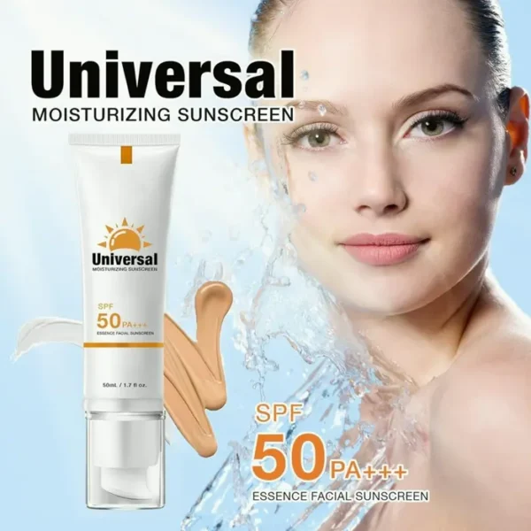 Colored Facial Sunblock SPF 50+ Moisturizing Compact Size
