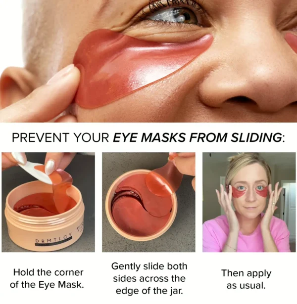 Illuminating Eye Masks (30 Sets) - Caffeine Eye Masks for Under-eye Darkness and Puffiness with Hyaluronic Acid