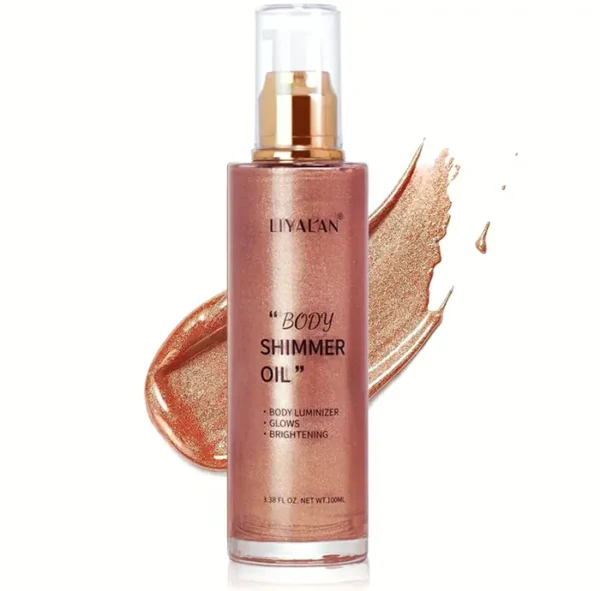 Shimmer Body Oil Skin Highlighter Cosmetics Glow