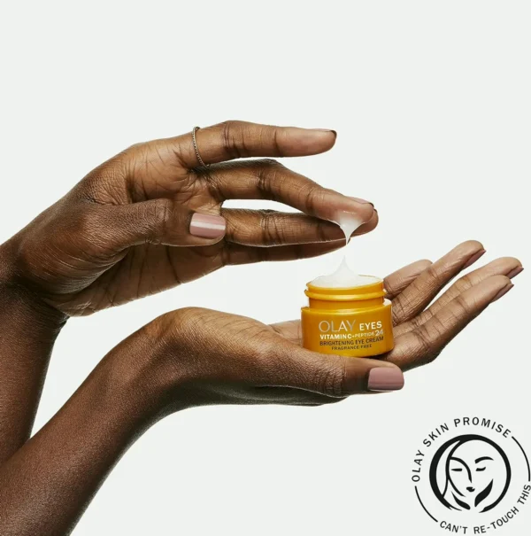 Olay Vit C + Peptide 24 Eye Gel, Fragrance-Free, 0.5 oz