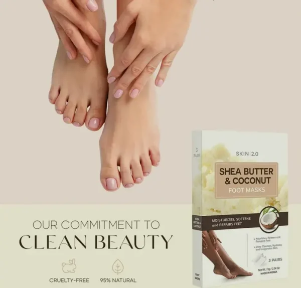 Butter Foot Wraps - Softens Dry Feet