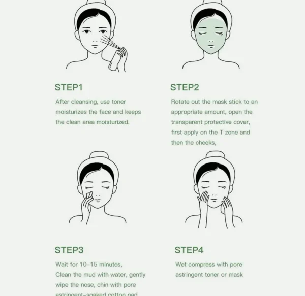 Cleansing Green Tea Clay Mask for Guys & Women