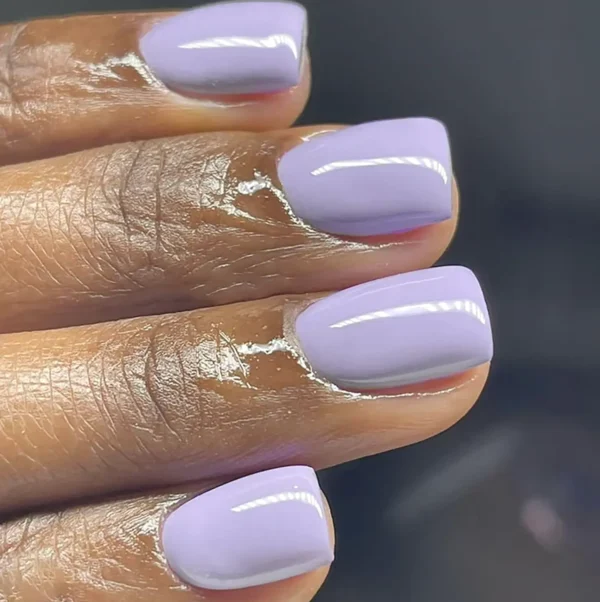 24 Pieces Lilac Stick-On Nails
