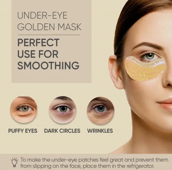 Eye Masks (28 Pairs) - 24K Gold Eye Treatment