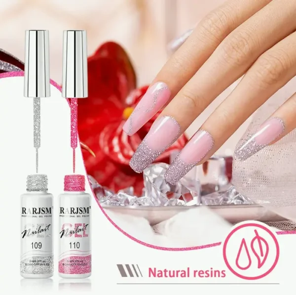 Glitter Gel Nail Polish Set