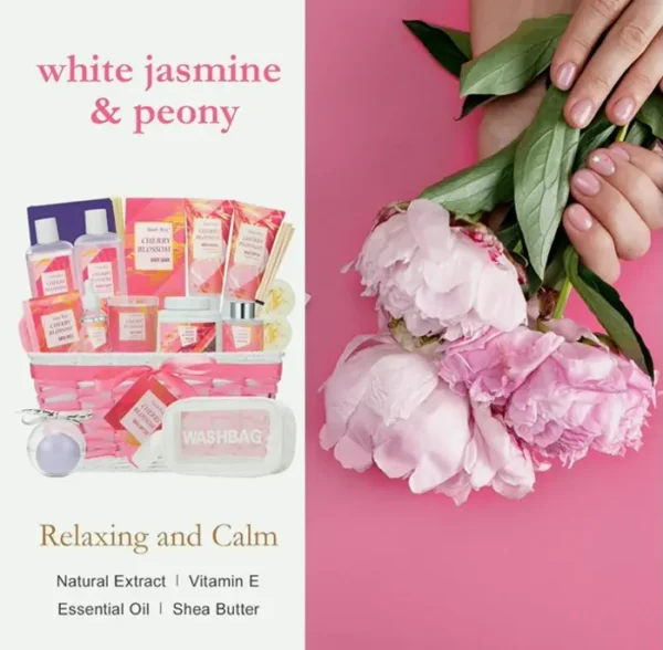 Mom Day Gifting Bundles Designed For Females, 18-Piece Spa & Body Gift Set