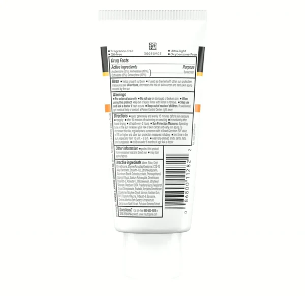 Neutro Clear Face Sunblock SPF 50, For Acne-Prone Skin, 3 fl. oz