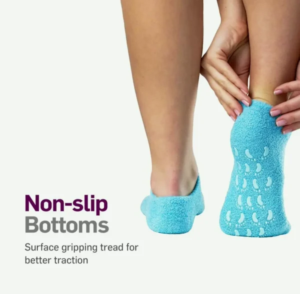 NatraCure Moisturizing Booties and Gloves Set for Rough Hands