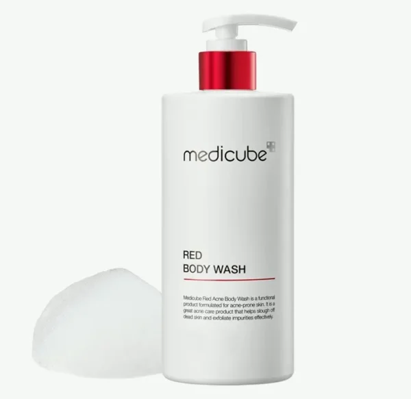 Acne Body Cleanser with Salicylic Acid - 14.52 Fl.oz| Hydrating Asian Care for Bacne