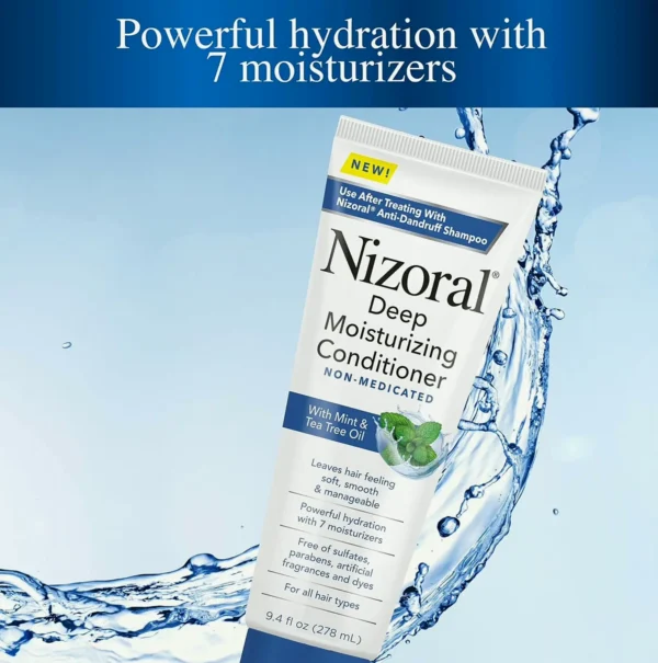 Deep Hydrating Hair Treatment with Peppermint & Tea Tree Extracts