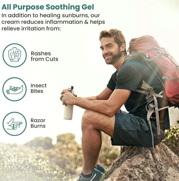 Soothing AfterSun Gel with Chamomile | Vegan