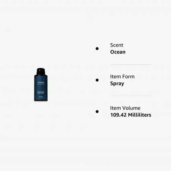Men's Ocean Deodorizing Mist by Bathtub & Skin Works