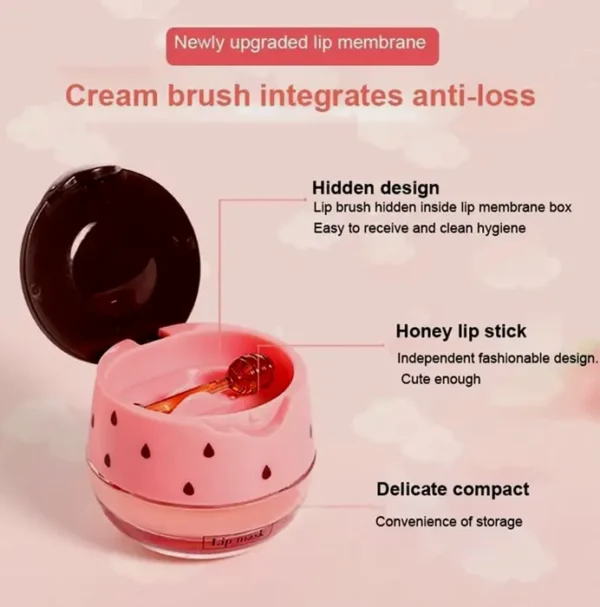 3 Honey Lip Balm Set: Strawberry