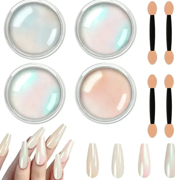 Allstarry Mirror Nail Pigment Kit