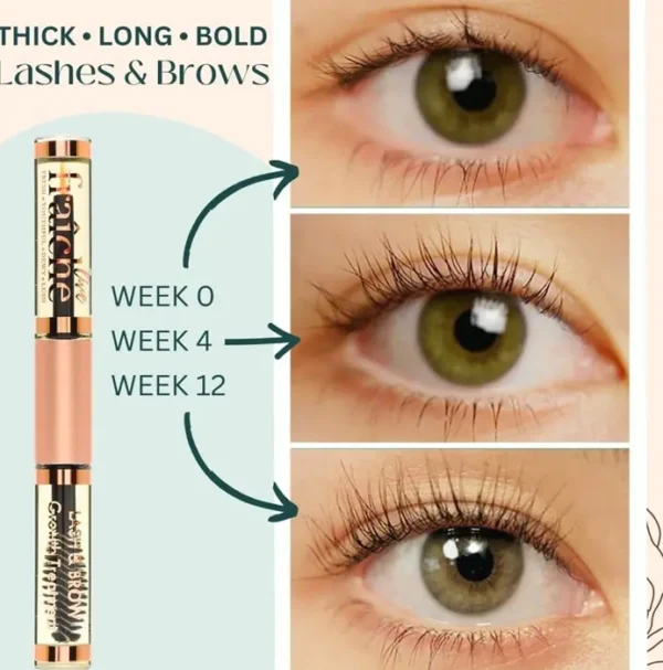 Organic Oil with Brush (2oz) for Eyebrows
