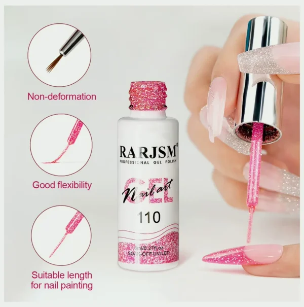 Glitter Gel Nail Polish Set