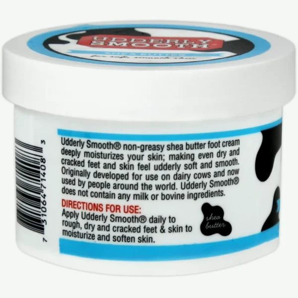COMPLETELY SOFT Feet Cream Shea Butter, Light Scent, 8 Ounce