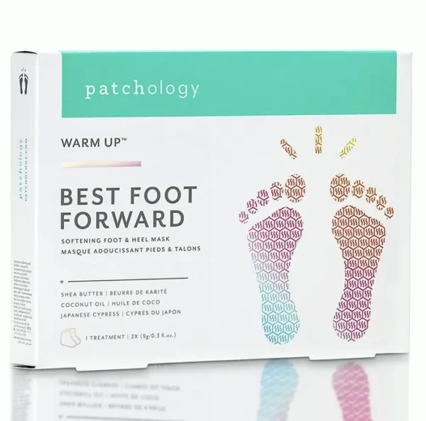 Patch[] Best Feet Forward - Softening Foot and Heel Mask with Coconut Oil for Soft Feet