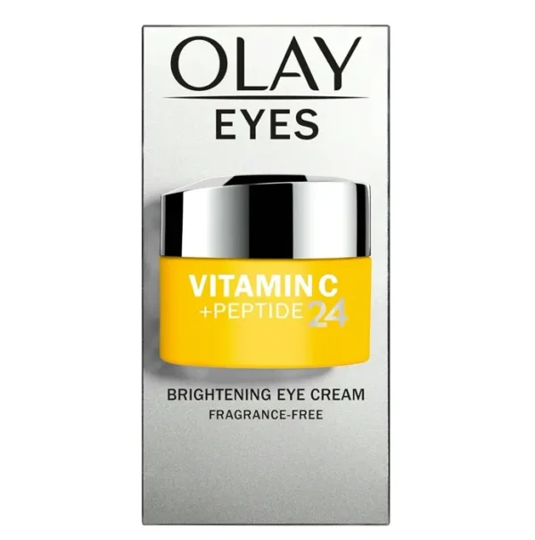 Olay Vit C + Peptide 24 Eye Gel, Fragrance-Free, 0.5 oz