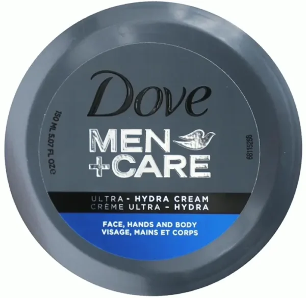 Dove Ultra Cream for Him, All Skin Types, 5.07 Oz