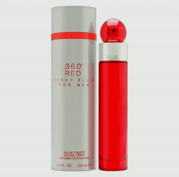 Perry Ellis 360 Rouge Eau de Toilette Men's 3.4 fl oz Grey
