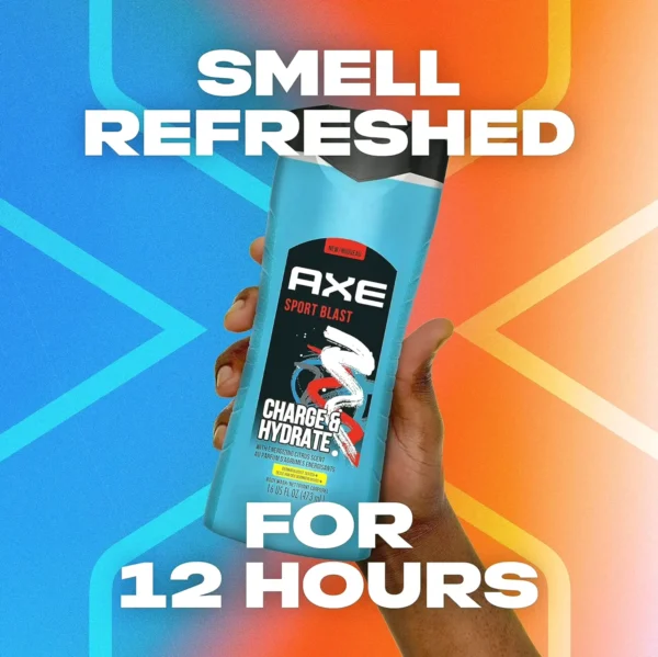AXE's Energizing Citrusy Men's Body Wash, 16 Ounces