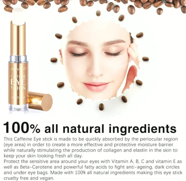 Eye Treatment Stick, Reduce Puffiness & Dark Circles, Blur Fine Lines