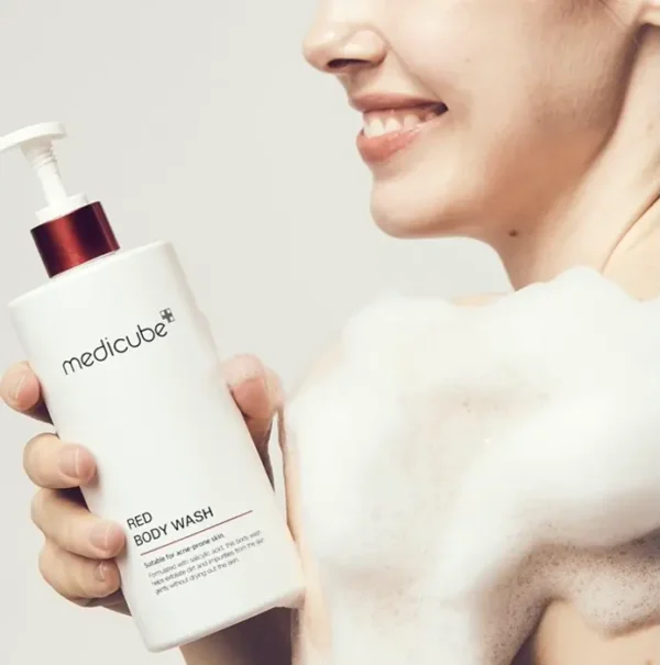 Acne Body Cleanser with Salicylic Acid - 14.52 Fl.oz| Hydrating Asian Care for Bacne