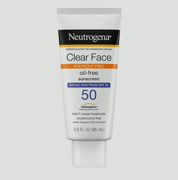 Neutro Clear Face Sunblock SPF 50, For Acne-Prone Skin, 3 fl. oz