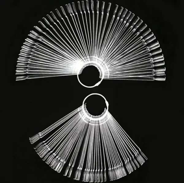 150 Tips Clear Manicure Swatches Sticks