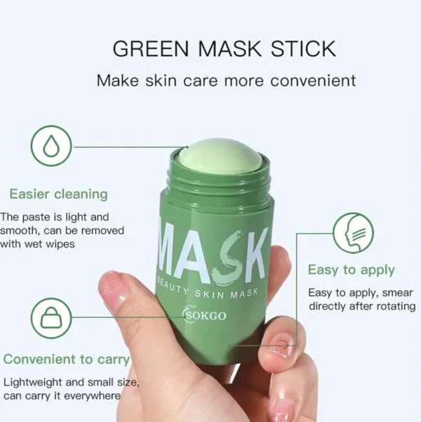 Cleansing Green Tea Clay Mask for Guys & Women