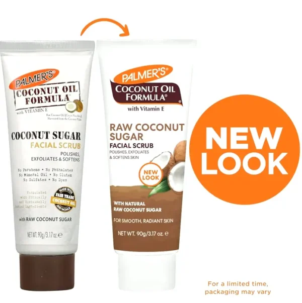 Palmer's Coconut Sugar Face Exfoliator, Three Oz, Set of One
