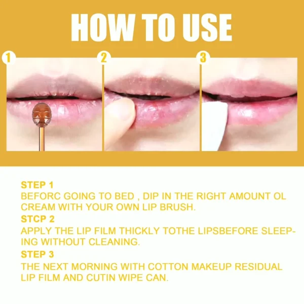 Lip Mask to Moisturizing: Prevents Cracked Lips