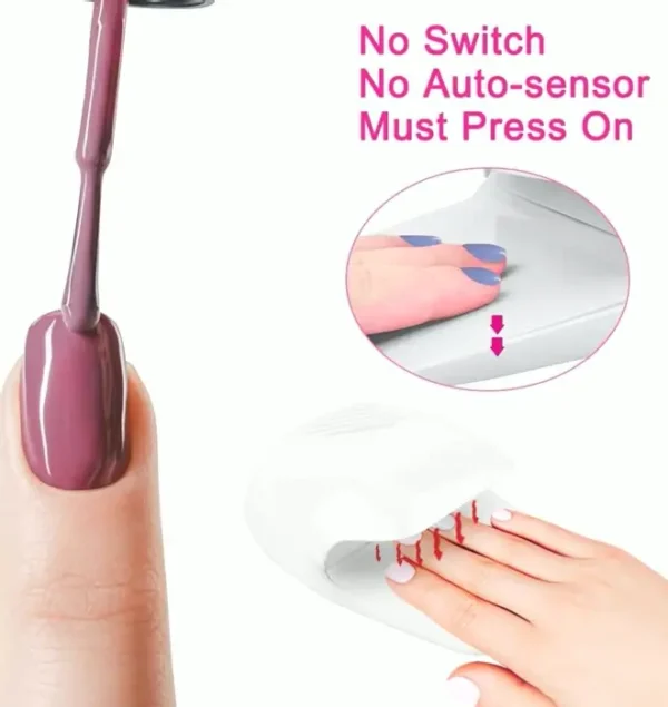 Portable Nail Fan Dryer for Polish