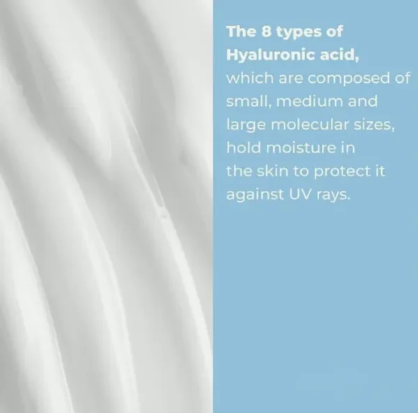 Hyaluronic Acid Moist Sun Gel 50 mL + Free Hyaluronic Acid Moisture Sunscreen 10 mL