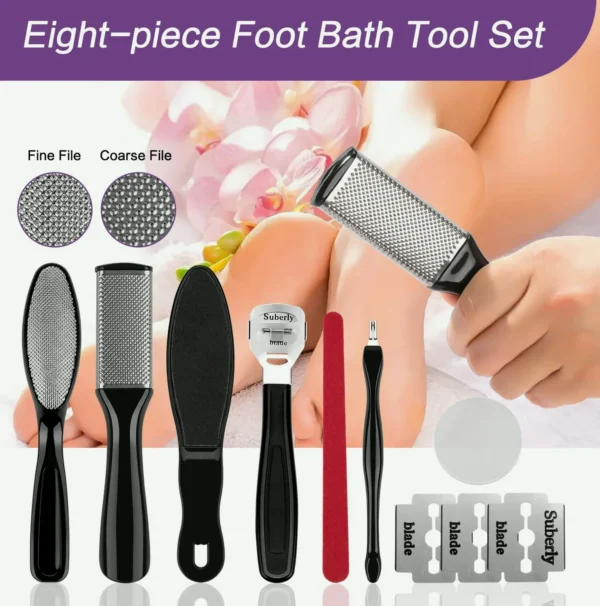 Lavender Foot Soak Salts Set - Foot Care Tool