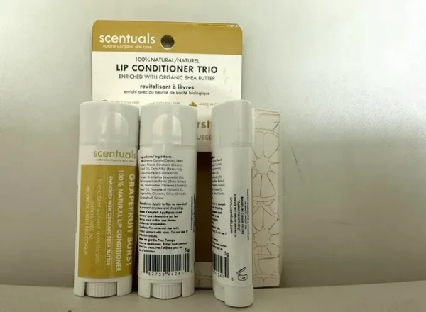 Lip Balm Set of 3 - Cocoa Butter Enriched