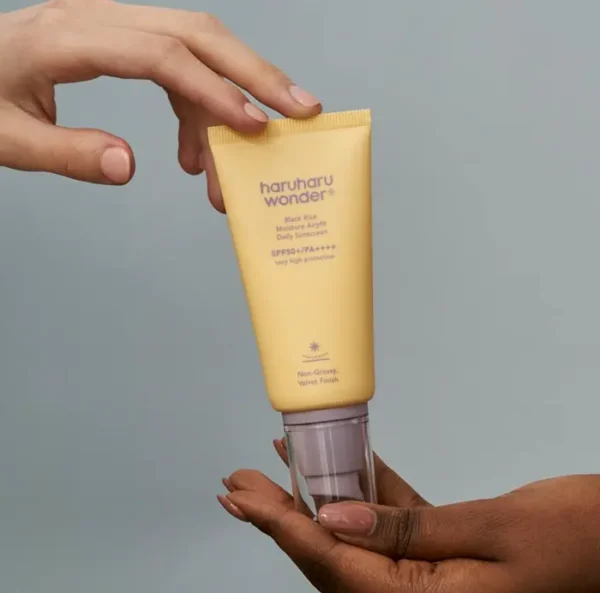 Haruharu Black Rice Daily Sunscreen 1.69fl.oz Velvet Formula
